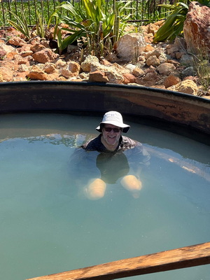 Brian in Artesian Baths