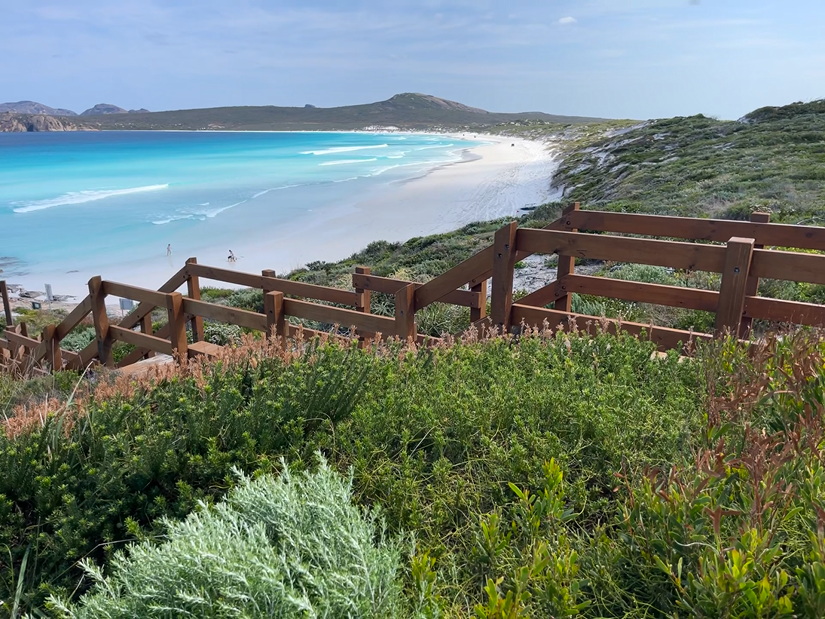 Lucky Beach Lookout VIew